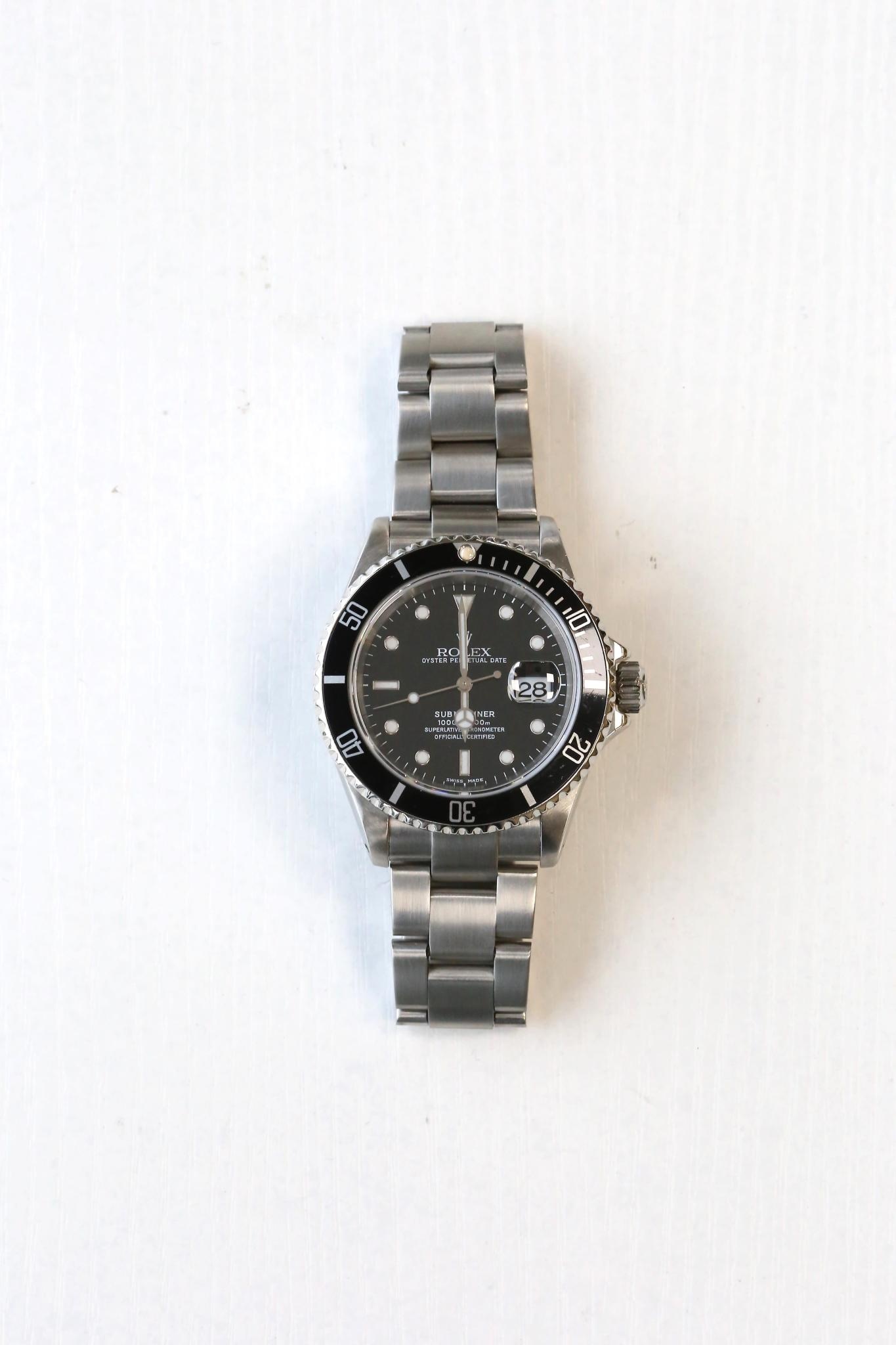 Pre owned shop rolex submariner