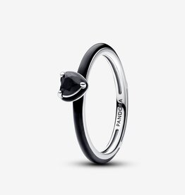 Pandora PANDORA Ring, Pandora ME Black Chakra Heart - Size 52