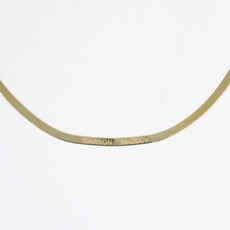 American Jewelry Silky Herringbone Chain