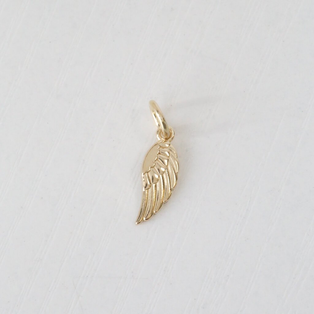 American Jewelry 14k Gold Angel Wing Charm