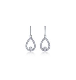 Lafonn Lafonn .48ctw Simulated Diamond Pear-Shaped Drop Earrings