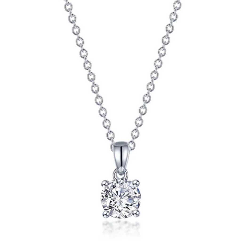 Lafonn 0.50 CTW 4-Prong Solitaire Necklace