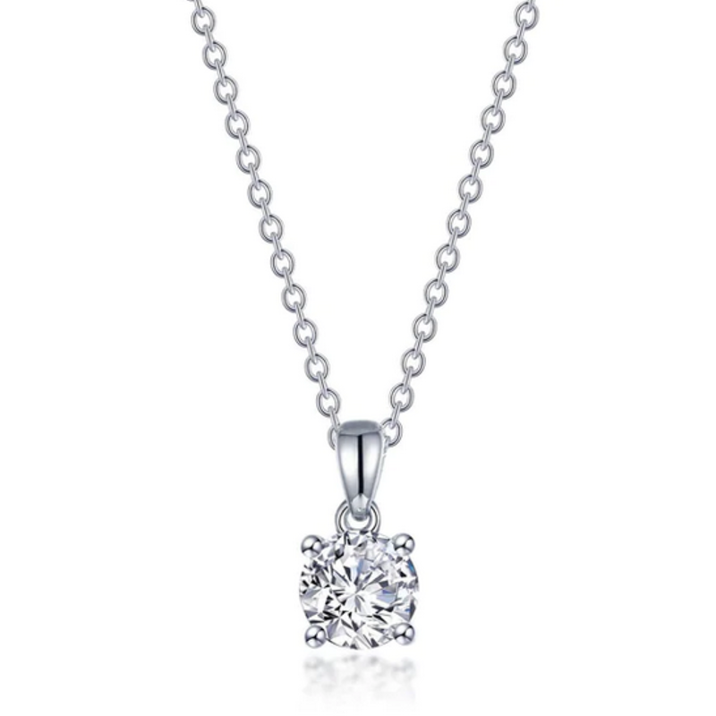 Lafonn 0.50 CTW 4-Prong Solitaire Necklace