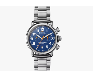 Shinola watch blue face new arrivals