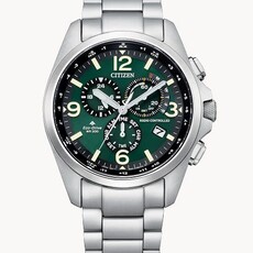 Citizen Citizen Eco Drive Gents ProMaster Land Atomic Watch w/ Green Dial
