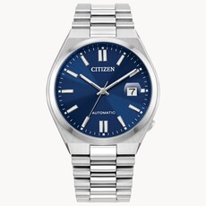 Citizen Citizen Eco Drive Mens Automatic “TSUYOSA” Collection Watch w/ Royal Blue Dial