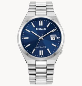 Citizen Citizen Eco Drive Mens Automatic “TSUYOSA” Collection Watch w/ Royal Blue Dial