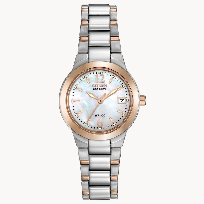 Citizen Citizen Eco Drive Ladies Two Tone Chandler w/ Mother of Pearl Dial