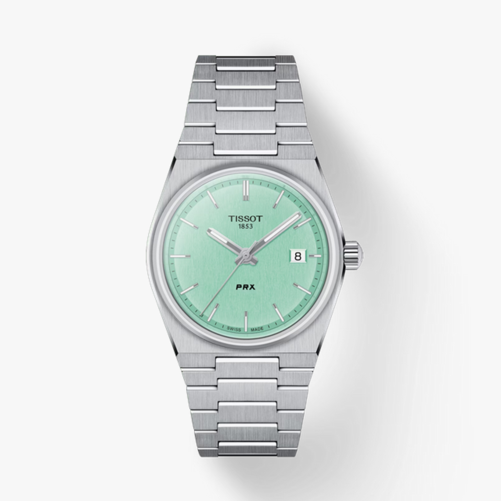 Tissot Tissot 40mm PRX Watch w/ Mint Green Dial