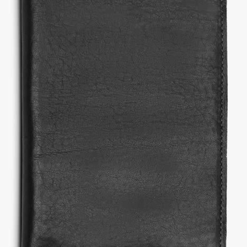Shinola Shinola Passport Holder Black Leather