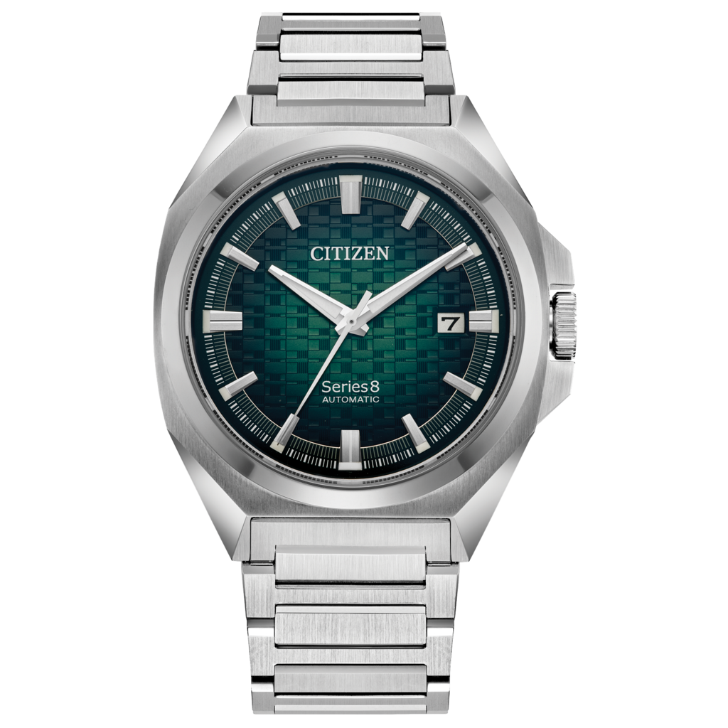 Citizen Citizen Automatic Series8 831 Watch w/ Green Woven Dial