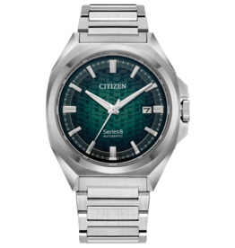 Citizen Citizen Automatic Series8 831 Watch w/ Green Woven Dial