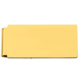 Kelly Waters Kelly Waters Brand Gold Plated Hinged Money Clip