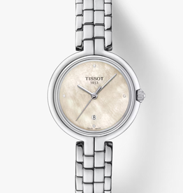 Tissot Tissot Flamingo Stainless Steel w/ MOP Dial Dia Maarkers