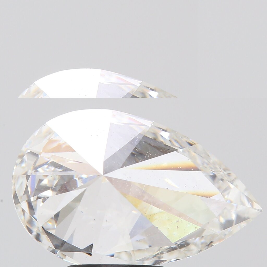 American Jewelry 3.79ct G/VS2 IGI Lab Grown Pear Loose Diamond