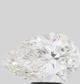 American Jewelry 4.68ct F/SI2 GIA Pear Cut Loose Diamond