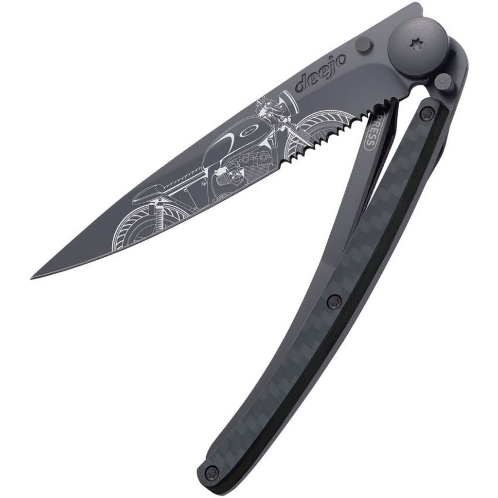Deejo Deejo Tattoo Linerlock 37g Cafe Racer