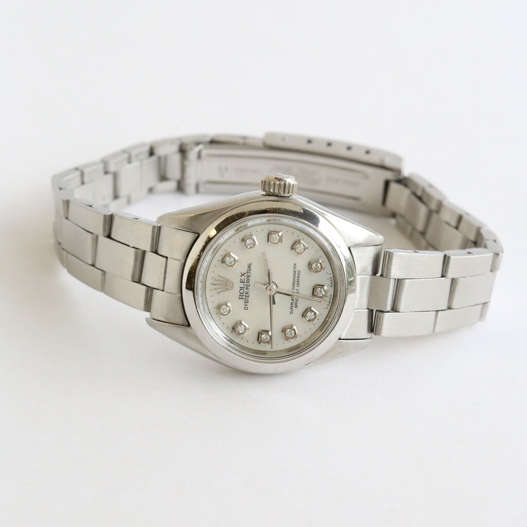 Rolex Pre-Owned Ladies Rolex SS Oyster Perpetual Watch