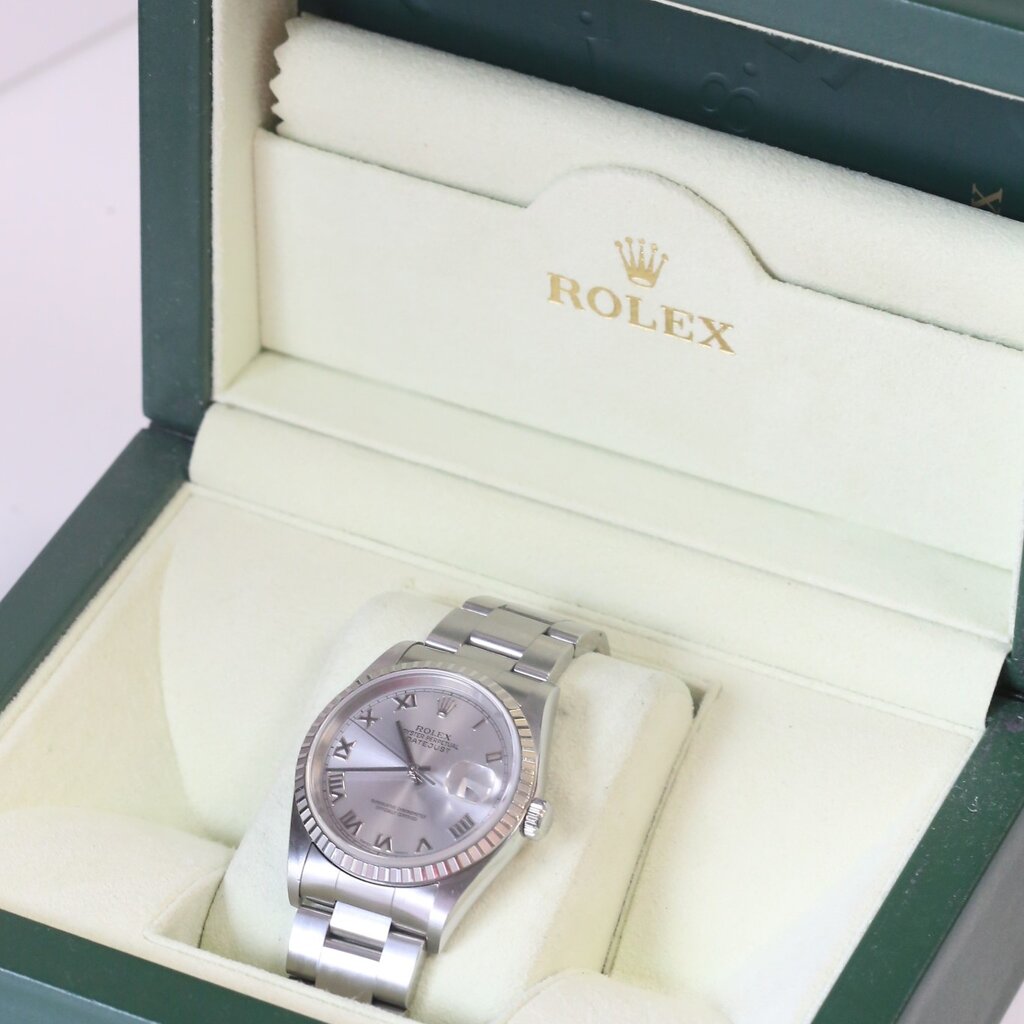 Pre Owned Rolex Oyster Perpetual Datejust 36mm American Jewelry