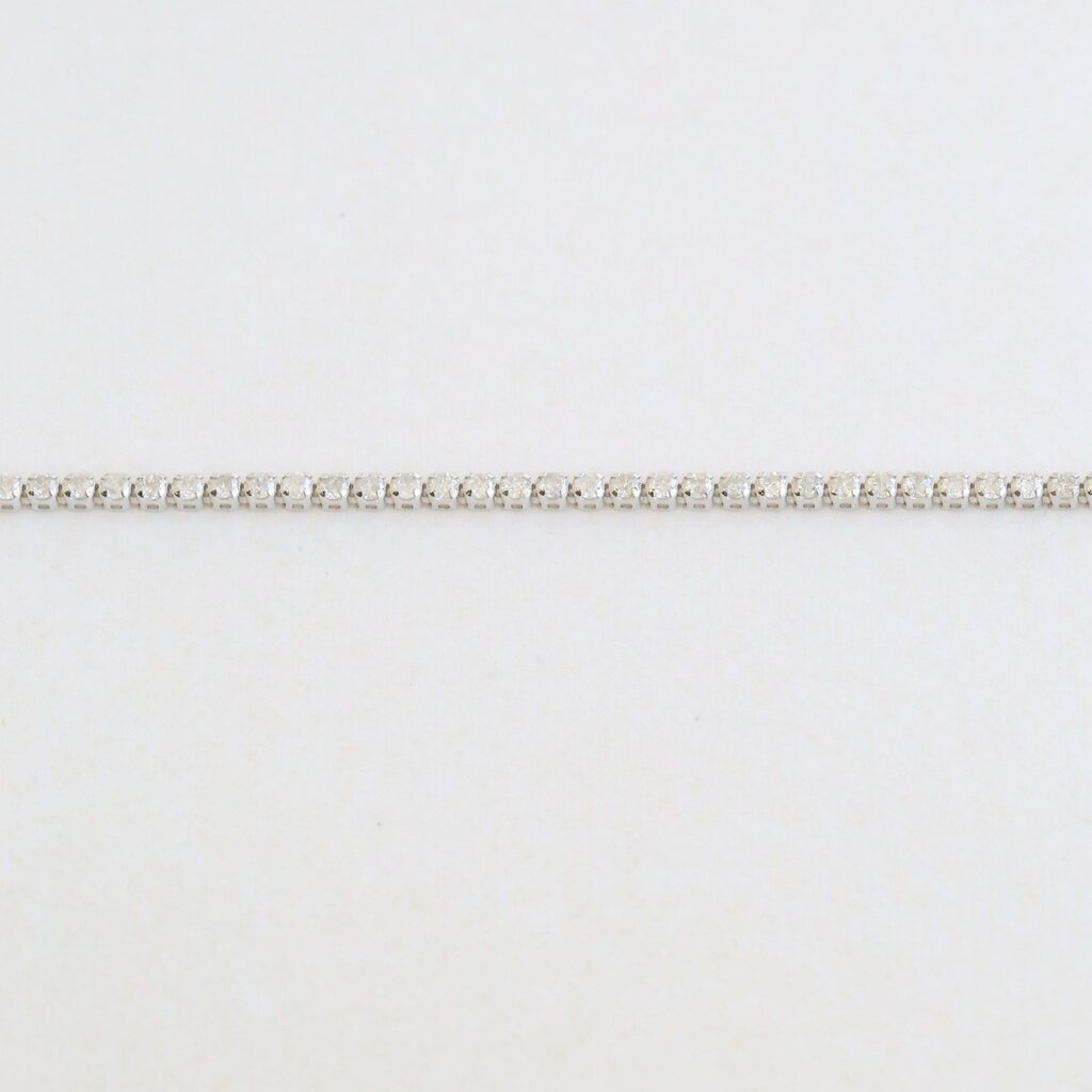 American Jewelry 14k White Gold 1ctw Diamond Tennis Bracelet