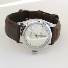 Rolex Pre-Owned Rolex Oyster Perpetual 1953 Watch w/ Leather band