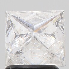 American Jewelry 1.51ct H/I1 Princess Cut Loose Diamond