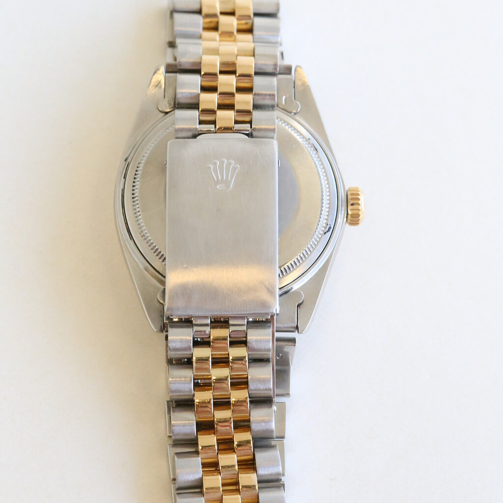 Rolex Pre-Owned Rolex 18KY & SS Datejust Datejust w/ Mauve Dial