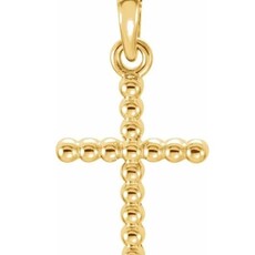 American Jewelry Beaded Cross Charm