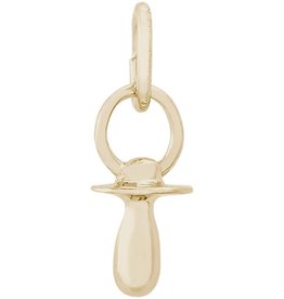 American Jewelry 14k Yellow Gold Pacifier Charm