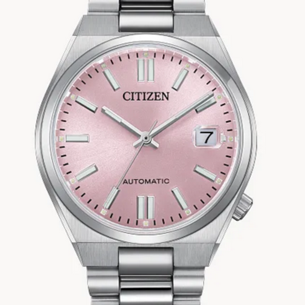 Citizen Citizen Automatic TSUYOSA 37mm Pink Dial Watch