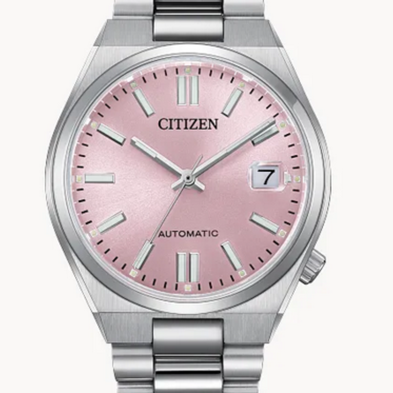 Citizen Citizen Automatic TSUYOSA 37mm Pink Dial Watch