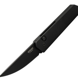 Boker Stainless Steel Blade Aluminum Handle Compact Button Knife
