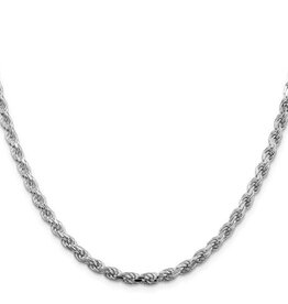 American Jewelry Sterling Silver 4.25mm Rope Chain (22")