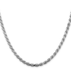 American Jewelry Sterling Silver 4.25mm Rope Chain (22")