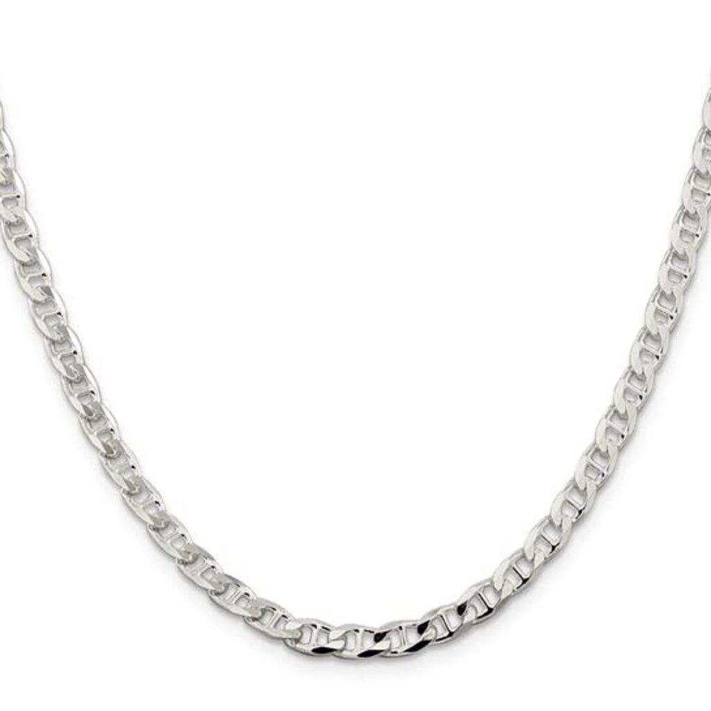 American Jewelry Sterling Silver 4.65mm Anchor Chain (20")