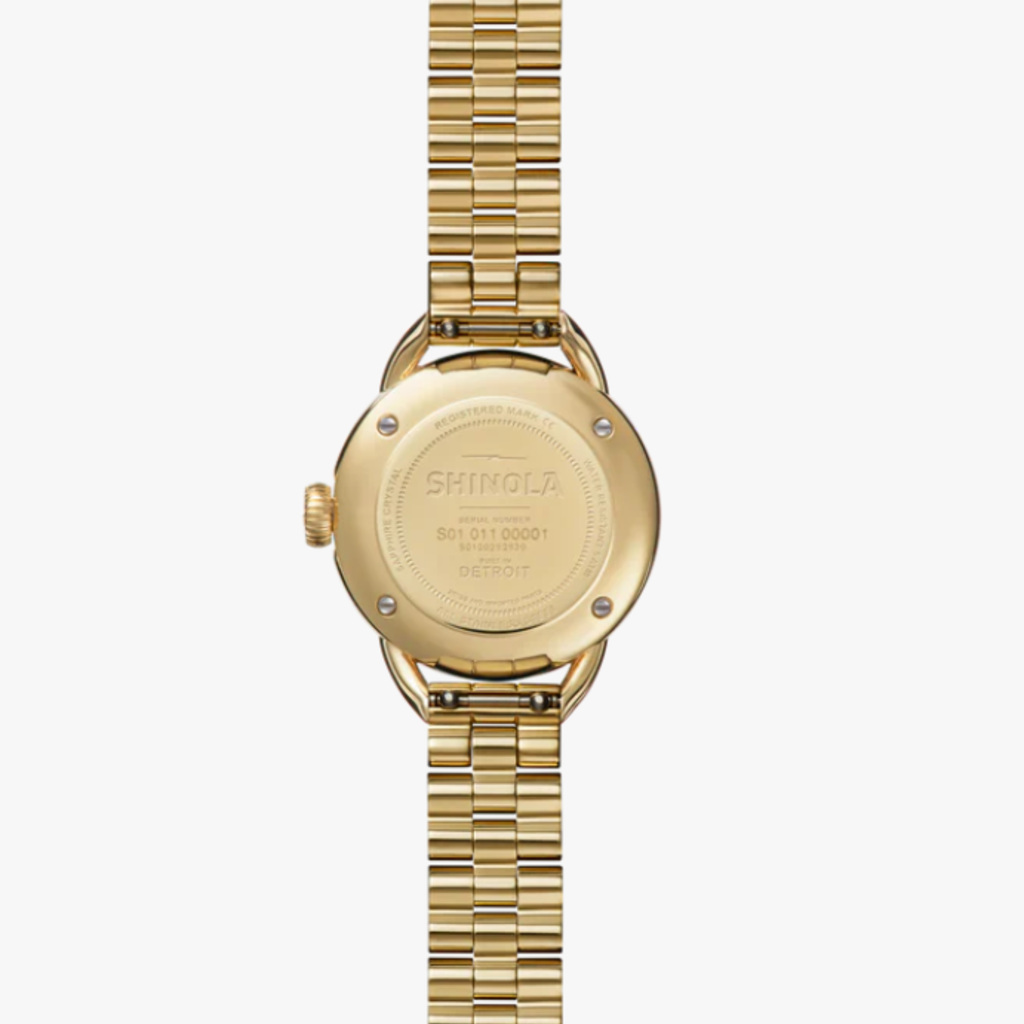 Shinola Shinola Runabout 3H 25mm Silver Dial Watch