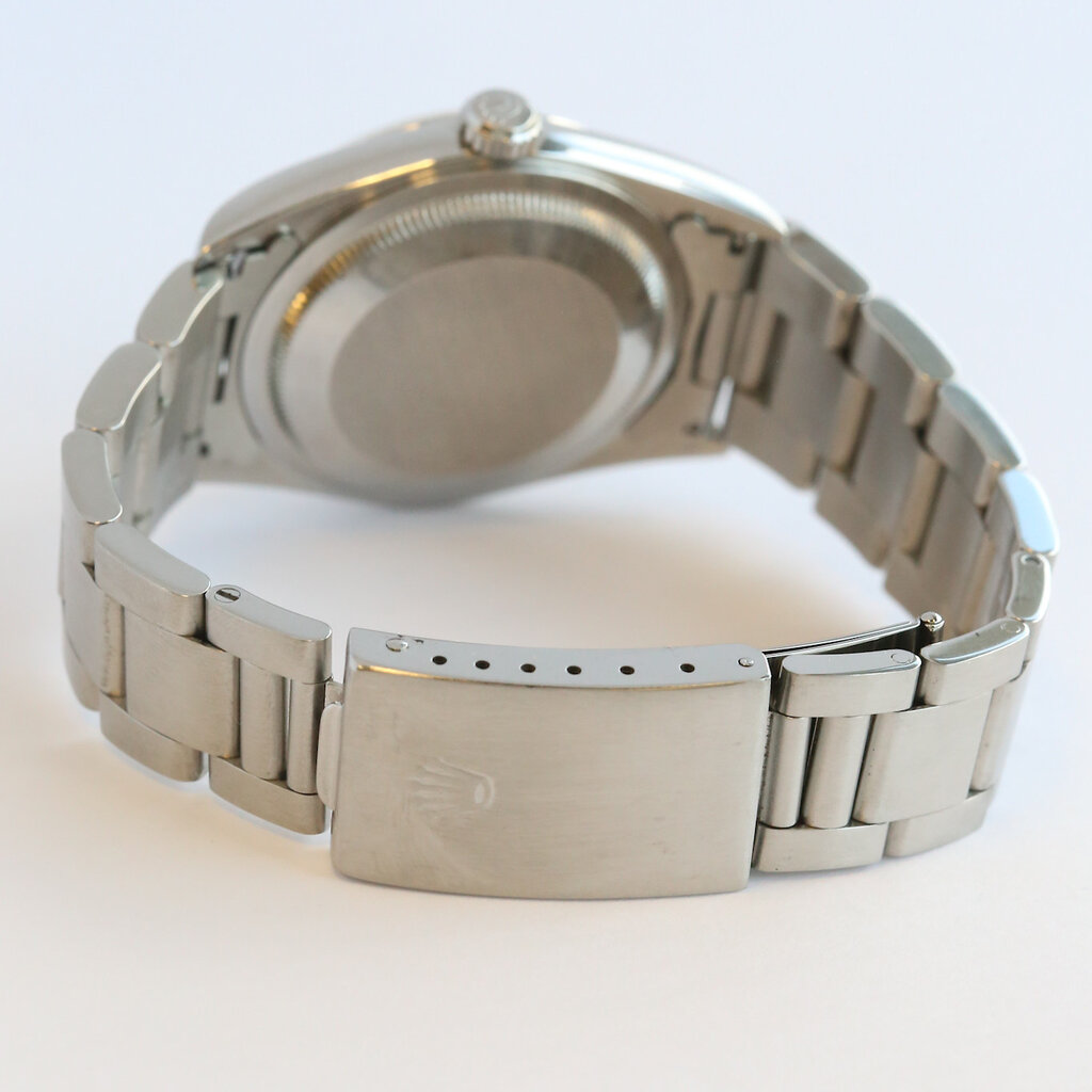 Rolex Pre-Owned Rolex 36mm Stainless Steel Oyster Perpetual Datejust Watch w/ White Dial