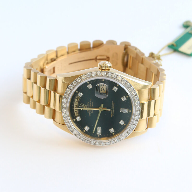 Rolex Pre-Owned 18k Gold Rolex Presidential Day Date Watch