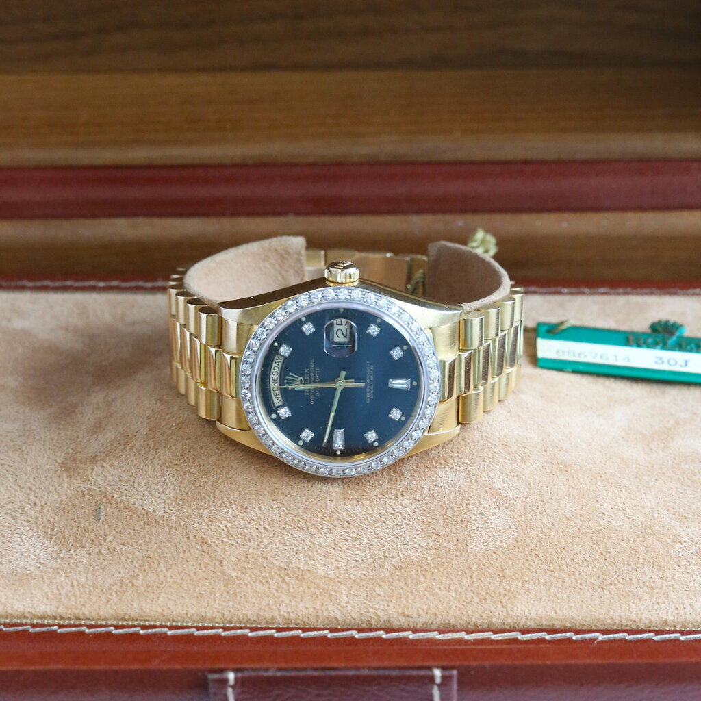 Rolex Pre-Owned 18k Gold Rolex Presidential Day Date Watch