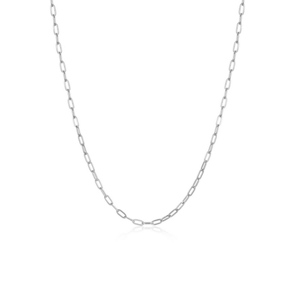 Lafonn Lafonn Sterling Silver Paperclip Link Chain (16"-18")