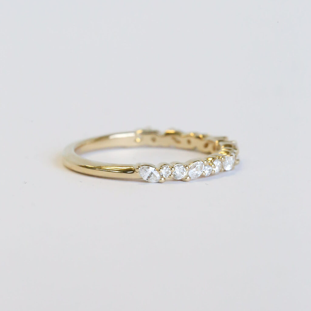 American Classic Small Marquise Cluster Band (3/8ctw)