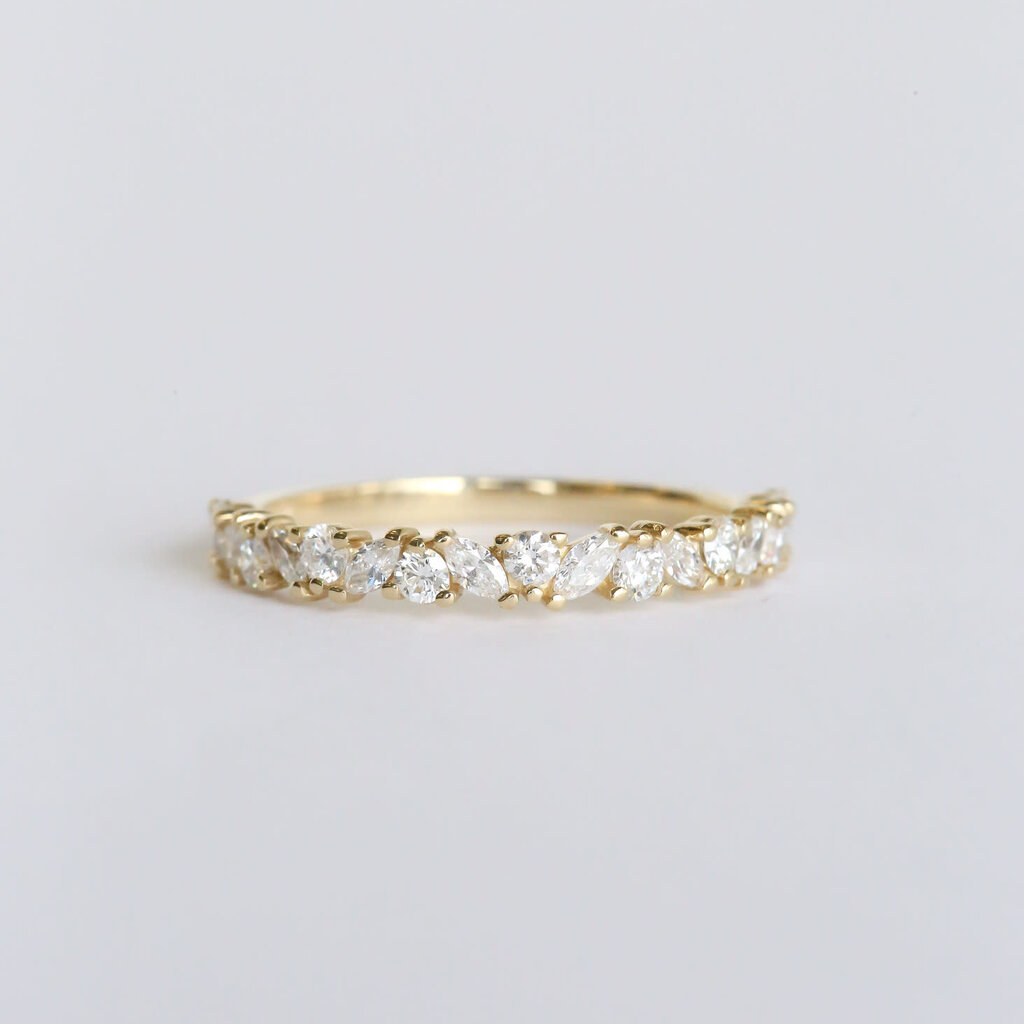 American Classic Large Marquise Cluster Band (1/2ctw)