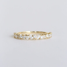 American Classic Large Marquise Cluster Band (1/2ctw)