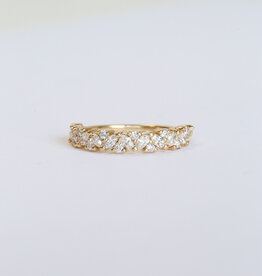 American Classic Mega Marquise Cluster Band (1/2ctw)