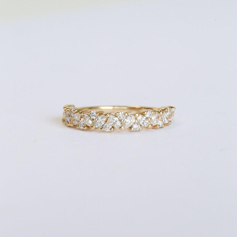American Classic Mega Marquise Cluster Band (1/2ctw)