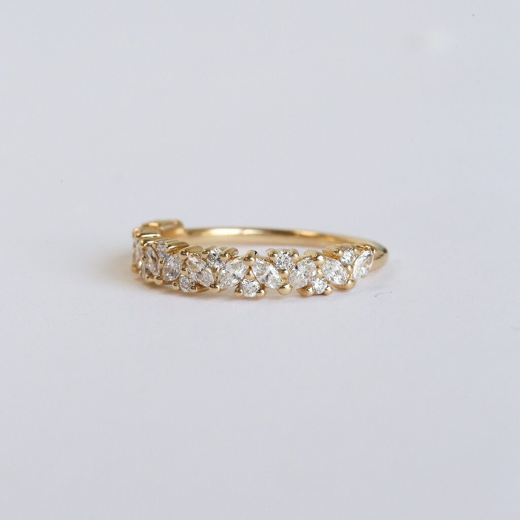 American Classic Mega Marquise Cluster Band (1/2ctw)