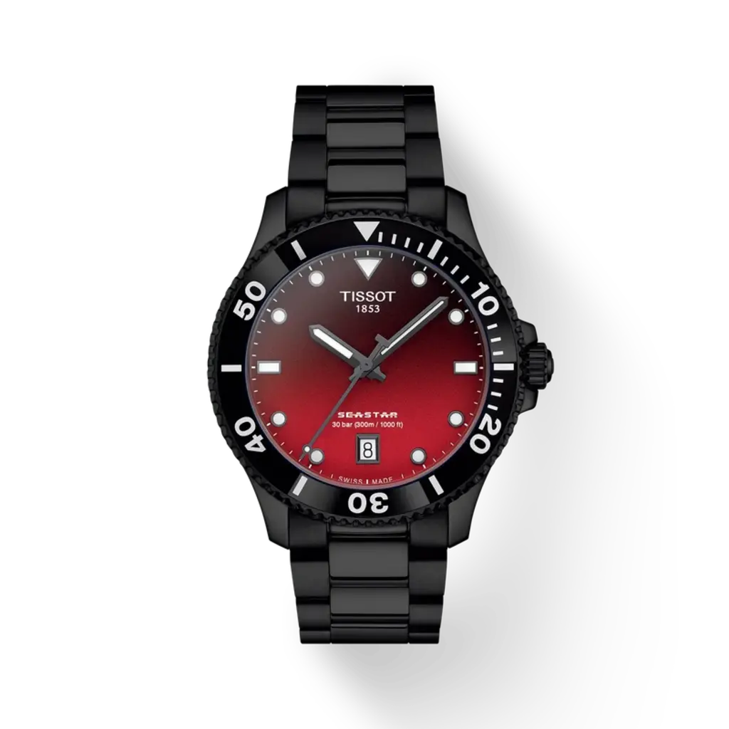 Tissot Tissot Seastar 1000 40mm w/ Gradiant Red/Black