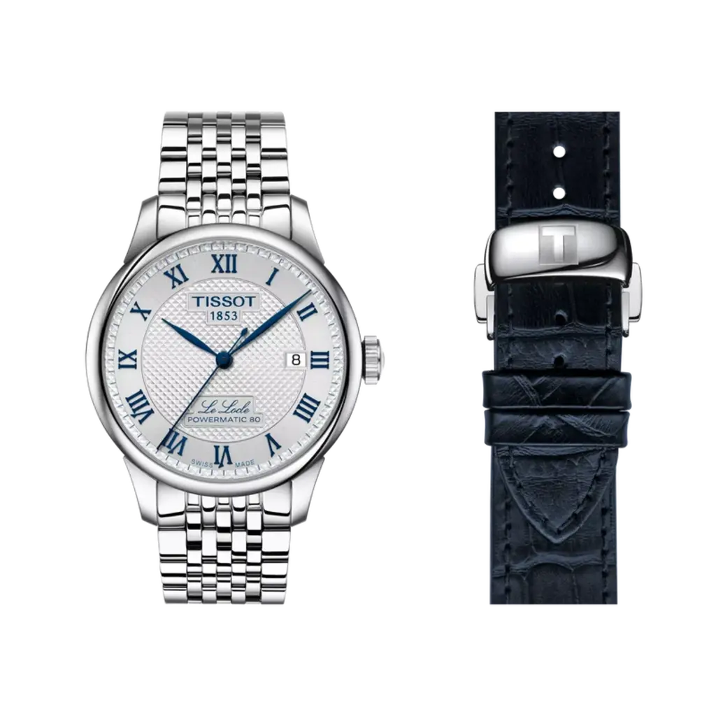 Tissot Tissot Le Locle 20th Anniversary 39.3mm w/ Silver Dial