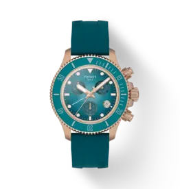 Tissot Tissot Seastar 1000 Quartz Chronograph 38mm w/ Turqouise Dial