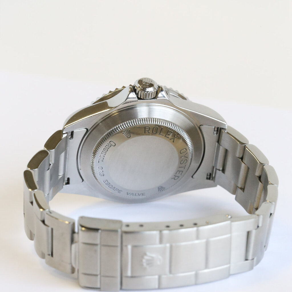 American Jewelry Rolex Preowned Sea-Dweller with Black Dial and Black Bezel